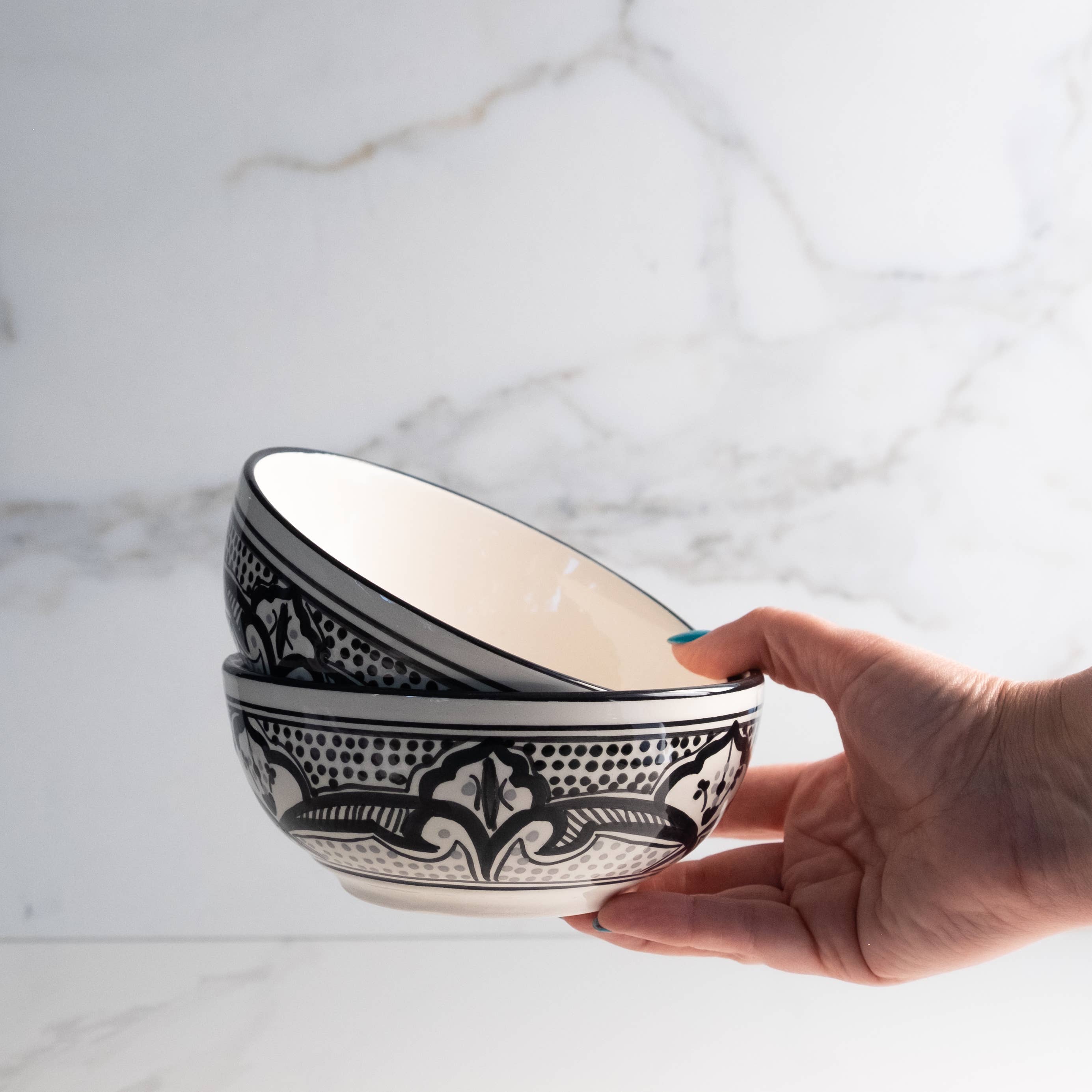 Haqima Ceramic Cereal Bowl | Grand Souk
